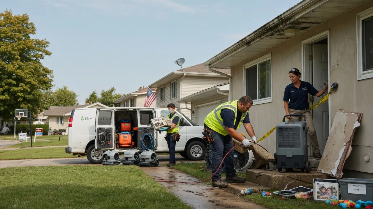 Water Damage Restoration in Sycamore, OH near me